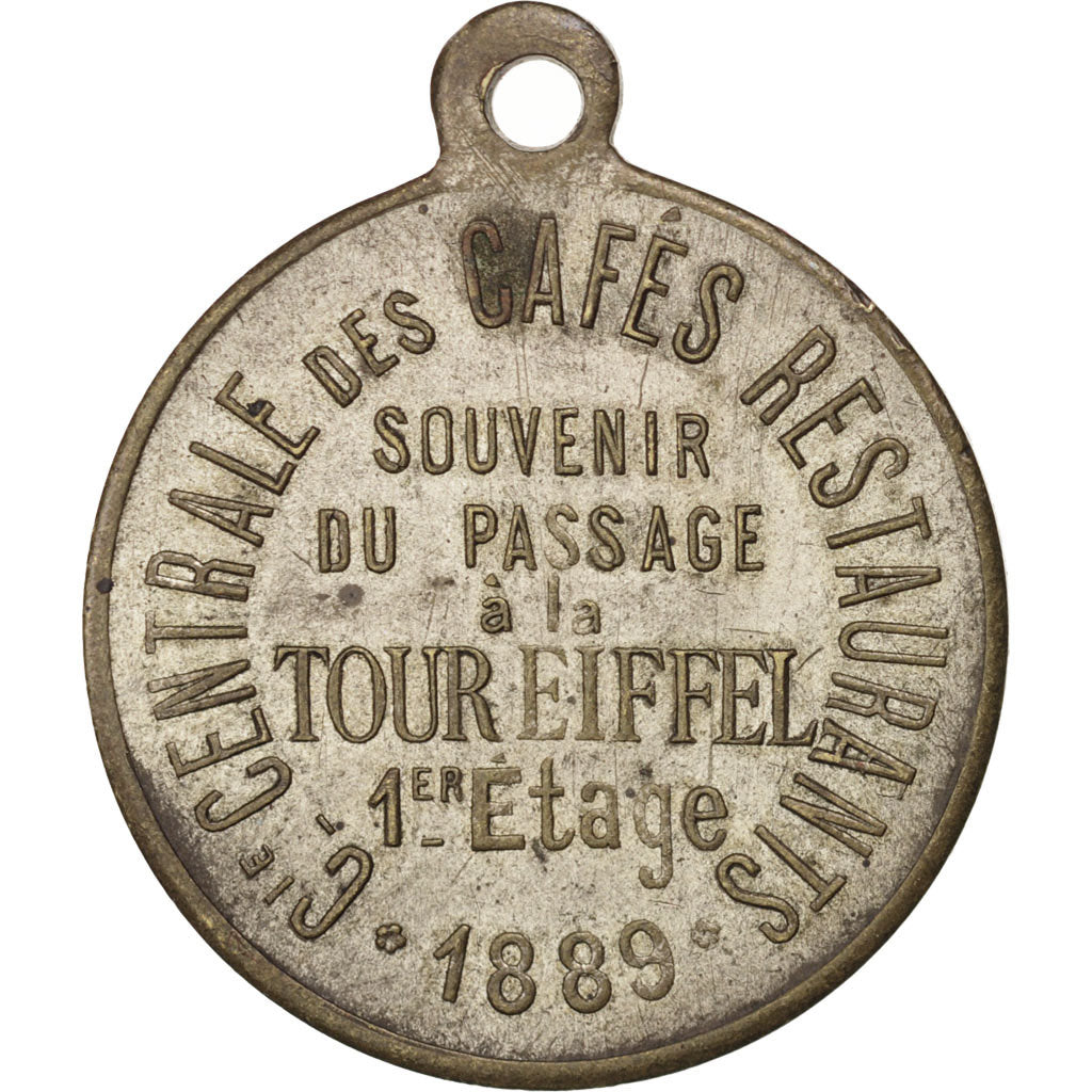 France, Brasserie d'Alsace Lorraine, Souvenir du passage à la Tour Eiffel