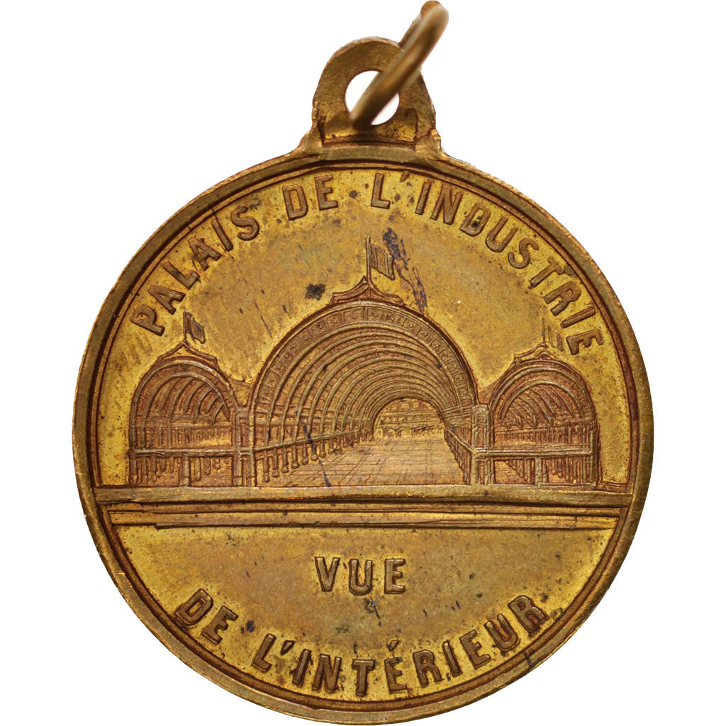 France, Medal, Palais de l'Industrie, Second French Empire, Business & industry