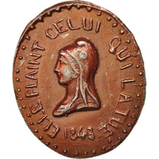 France, Medal, Décès d'Affre, French Second Republic, History, 1848