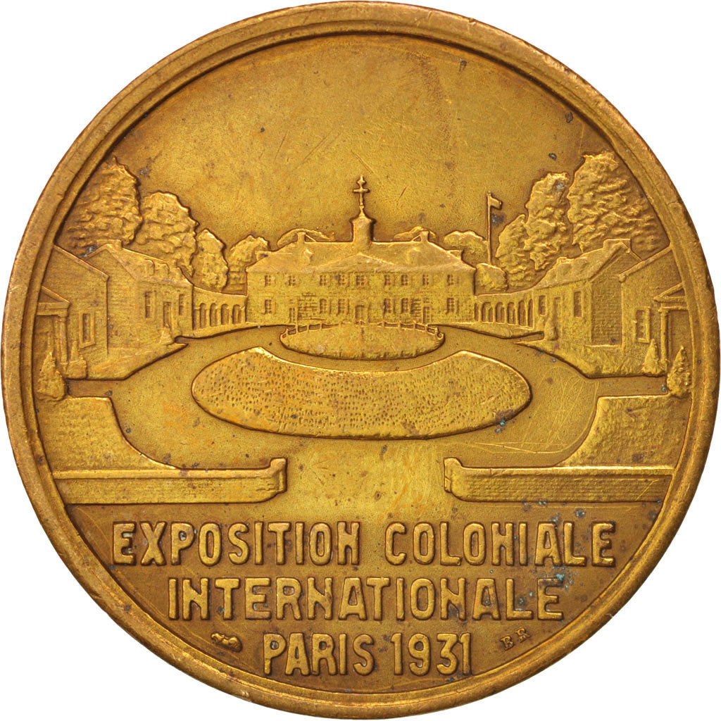 France, Medal, Exposition Coloniale Internationale, Paris 1931, Amérique, Arts