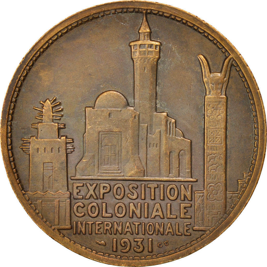 France, Medal, Exposition Coloniale Internationale, Paris 1931, Afrique, Arts &