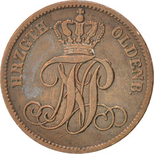 GERMAN STATES, 3 Schwaren, 3 Pfennig, 1858, Hannover, KM #191, EF(40-45),...