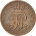 GERMAN STATES, 3 Schwaren, 3 Pfennig, 1858, Hannover, KM #191, EF(40-45),...