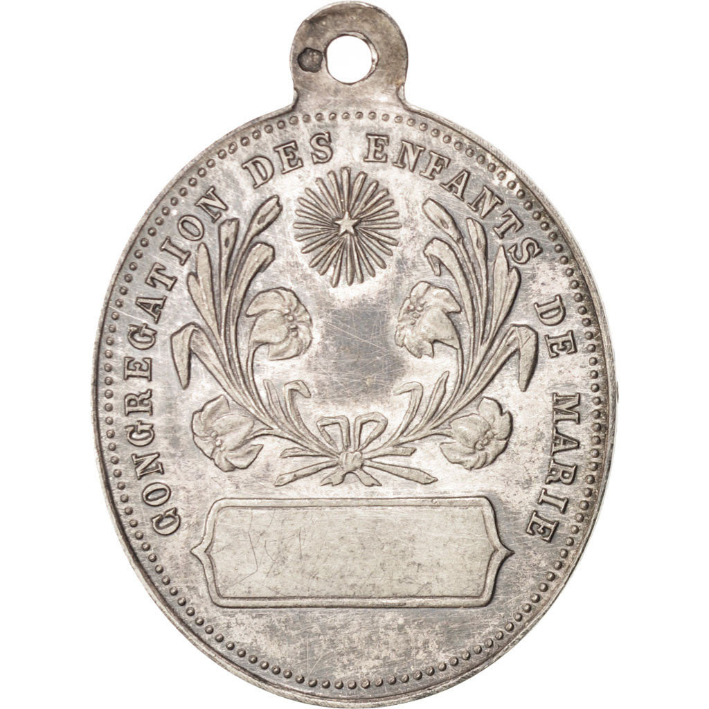France, Medal, Congrégation des enfants de Marie, Religions & beliefs