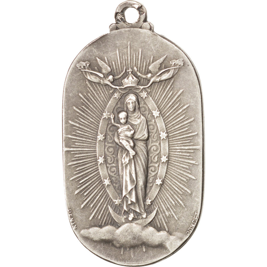 France, Religious medal, Lyons, Religions & beliefs, , Penin