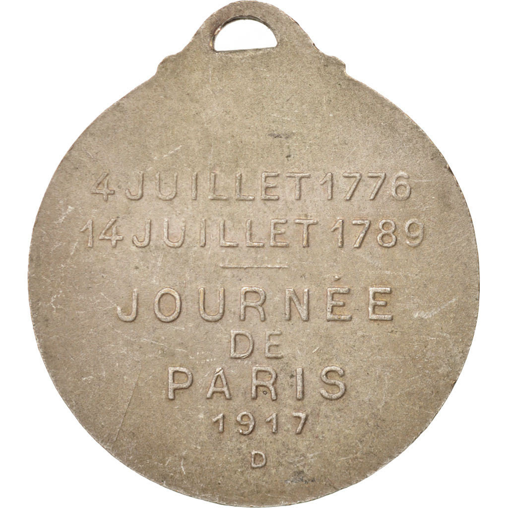 France, Journée de Paris, 1917, Washington and Lafayette, History, 1917