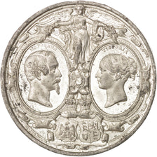 Francia, Medal, The visit of the emperor Napoléon III to the Queen Victoria