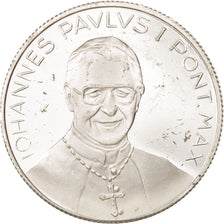 Vaticano, 5 Francs, Jean-Paul I, Religions & beliefs, SPL-, Argento