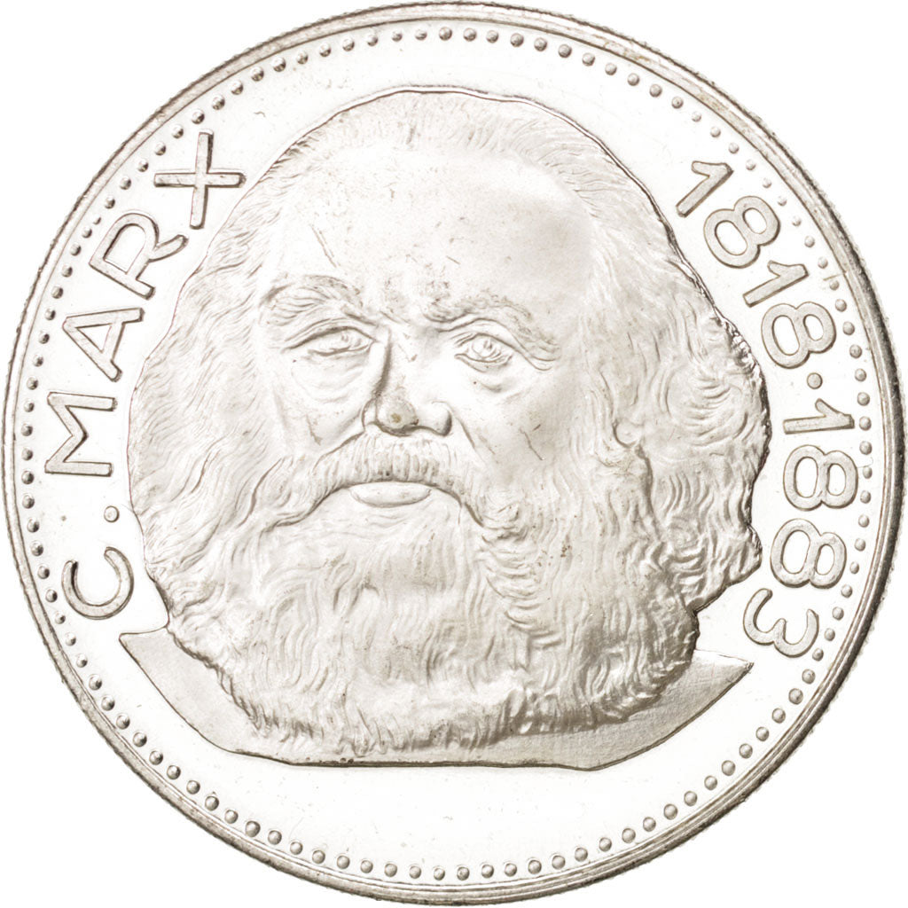 France, Medal, Communist leaders, Marx, History, AU(55-58), Silver