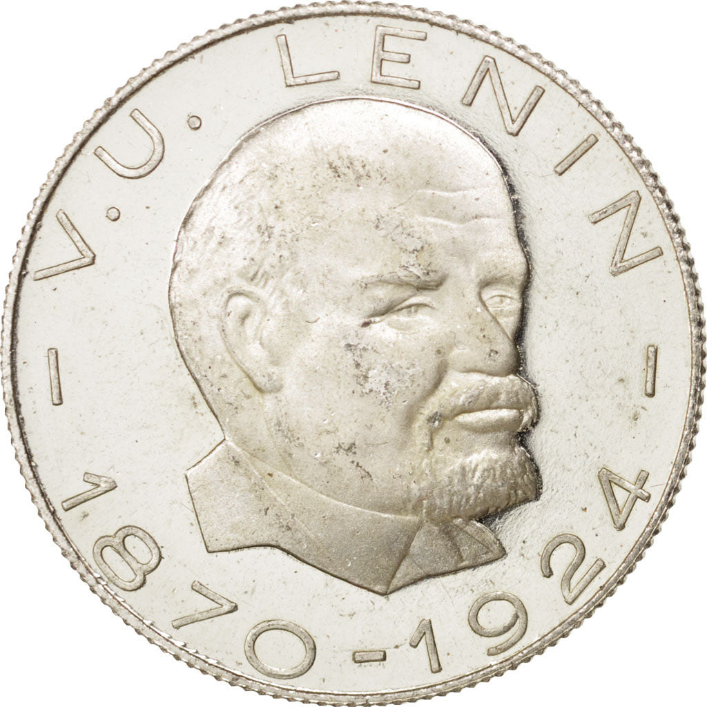 France, Medal, Communist leaders, Lenin, History, AU(50-53), Silver