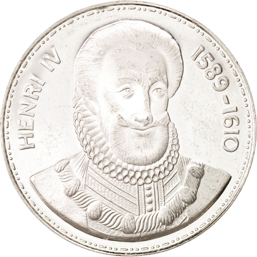 France, Medal, Henri IV, Henry IV, History, AU(55-58), Silver