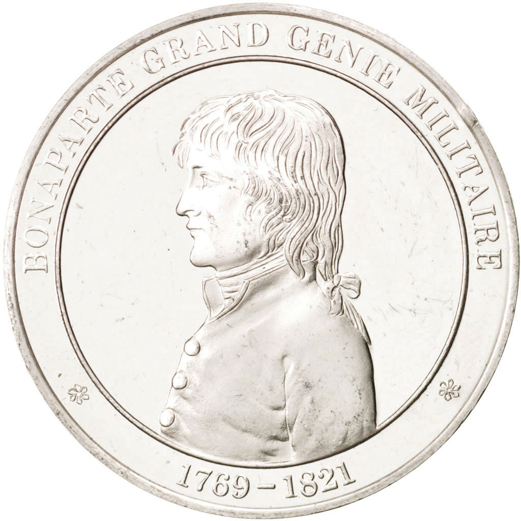 Francia, Medal, Bonaparte grand génie militaire, History, SPL-, Argento