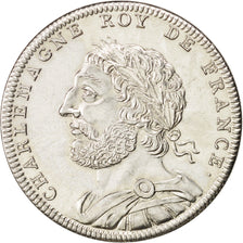 France, Medal, Les Rois de France, Charlemagne, History, SUP, Nickel
