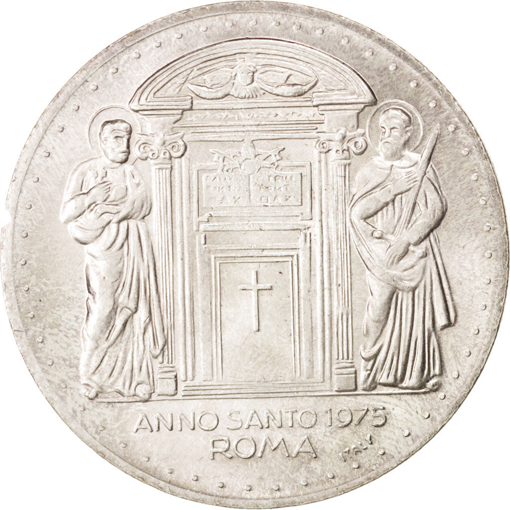 Vatican, Medal, Paul VI, Religions & beliefs, 1975, AU(55-58), Nickel