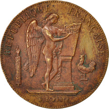 France, Medal, 100 Francs 1886 copy, History, 1886, TTB, Cuivre