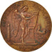 France, Medal, 100 Francs 1886 copy, History, 1886, TTB, Cuivre