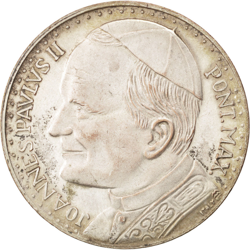 Vatican, Medal, Jean-Paul II, Religions & beliefs, TTB+, Argent