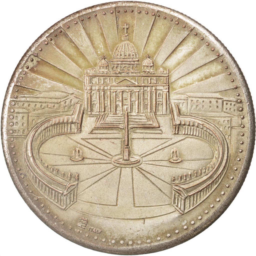 Vatican, Medal, Jean-Paul II, Religions & beliefs, TTB+, Argent