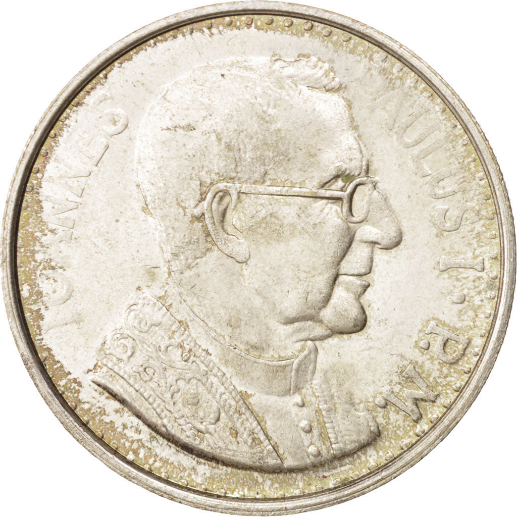 Vaticano, Medal, Jean-Paul I, Religions & beliefs, BB+, Argento