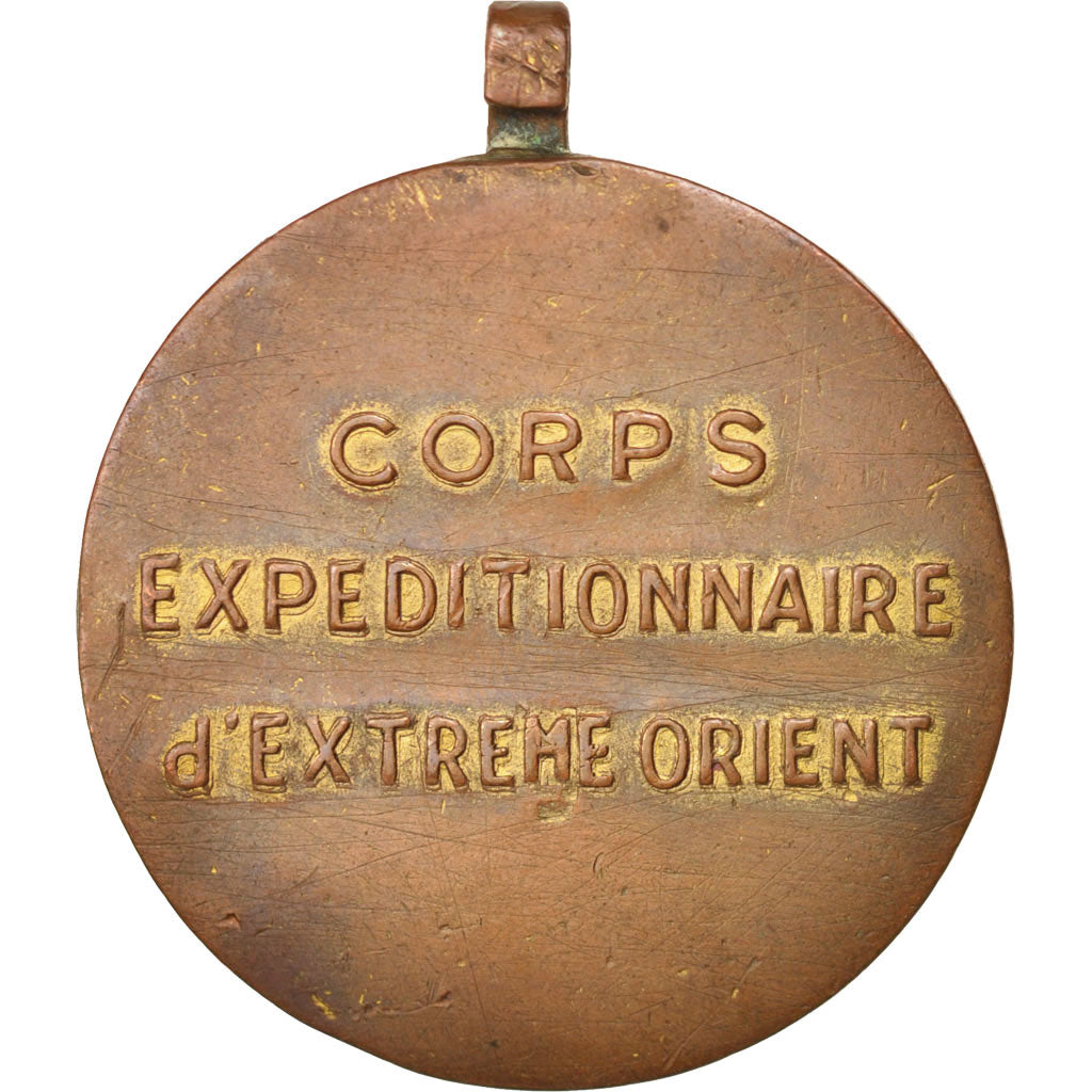 Francia, Medal, Indochine, Corps Expéditionnaire d'Extrême-Orient, History
