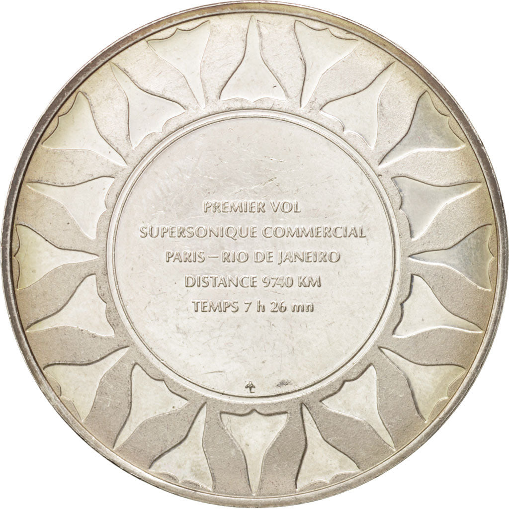 France, Concorde, Premier vol commercial Paris-Rio de Janeiro, History, 1976,...