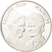 Belgium, Philippe & Mathilde, History, Medal, AU(50-53), Silver