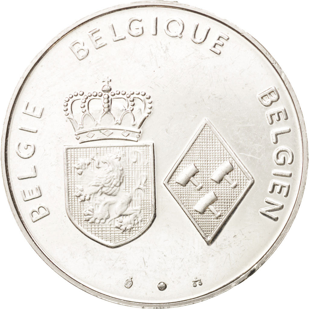 Belgium, Philippe & Mathilde, History, Medal, AU(50-53), Silver