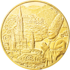France, Jean-Paul II, Pélerinage à Lourdes, Religions & beliefs, 1983, Medal