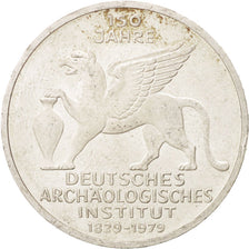Bundesrepublik Deutschland, 5 Mark, 1975, Hamburg, Germany, AU(55-58), Silver...