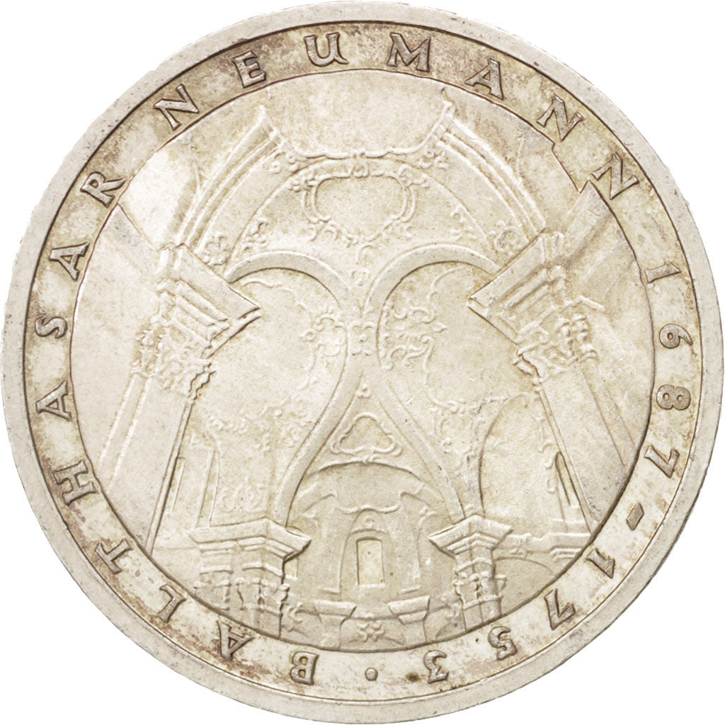 GERMANY - FEDERAL REPUBLIC, 5 Mark, 1978, Stuttgart, Germany, MS(63), Silver
