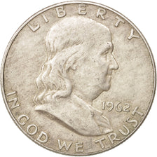 United States, Franklin Half Dollar, Half Dollar, 1962, U.S. Mint, Denver