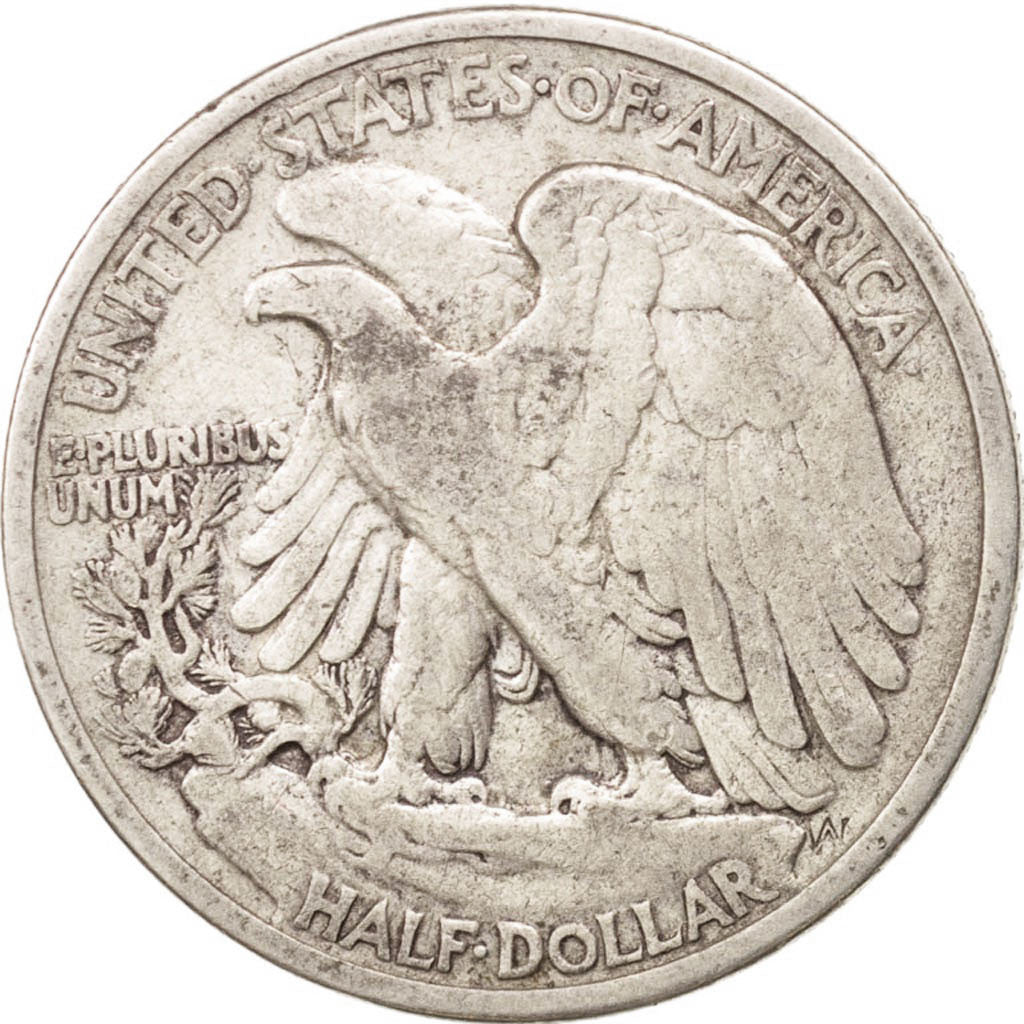 United States, Walking Liberty Half Dollar, Half Dollar, 1934, U.S. Mint