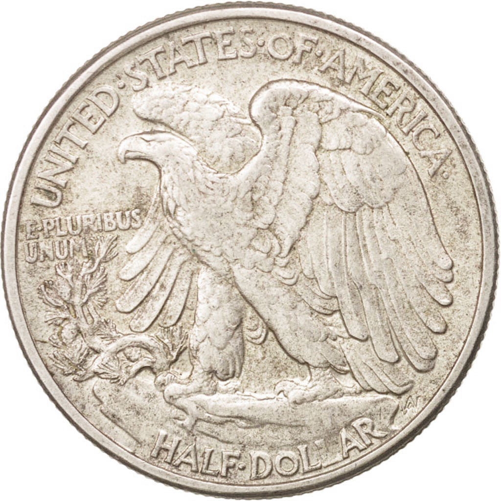 United States, Walking Liberty Half Dollar, Half Dollar, 1942, U.S. Mint