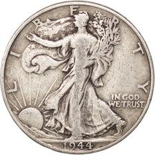 United States, Walking Liberty Half Dollar, Half Dollar, 1944, U.S. Mint