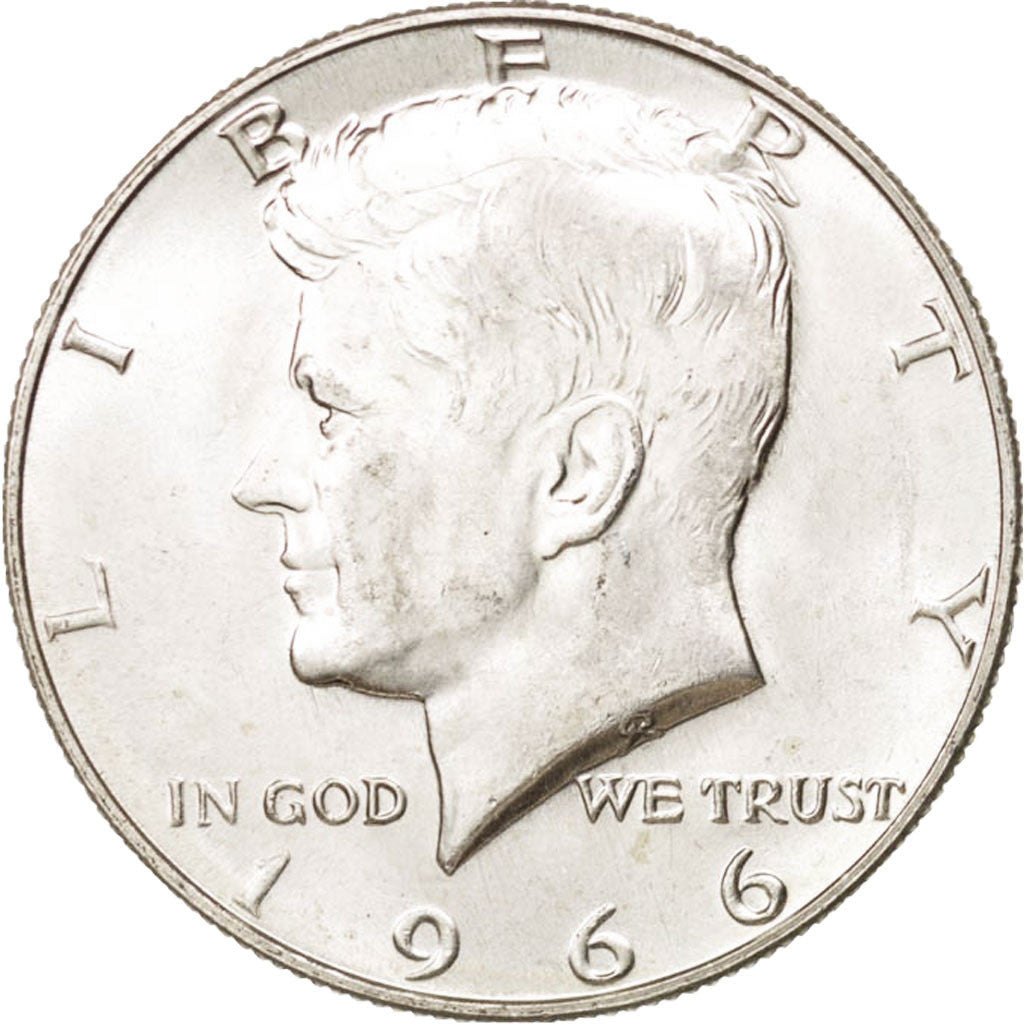 Coin, United States, Kennedy Half Dollar, Half Dollar, 1965, U.S. Mint