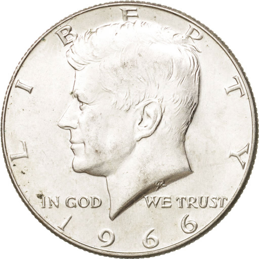 United States, Kennedy Half Dollar, Half Dollar, 1966, U.S. Mint, Philadelphia