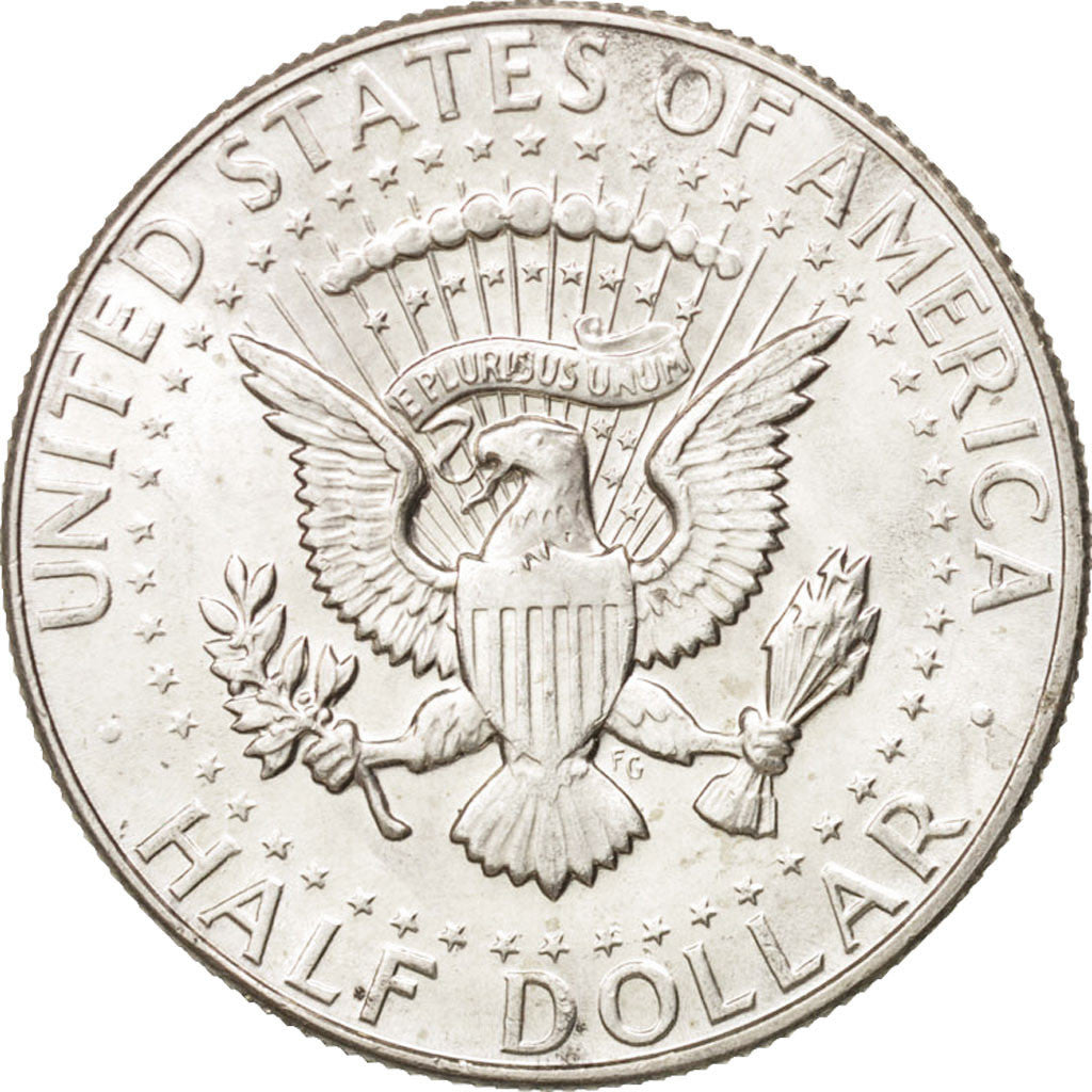 Monnaie, États-Unis, Kennedy Half Dollar, Half Dollar, 1966, U.S. Mint