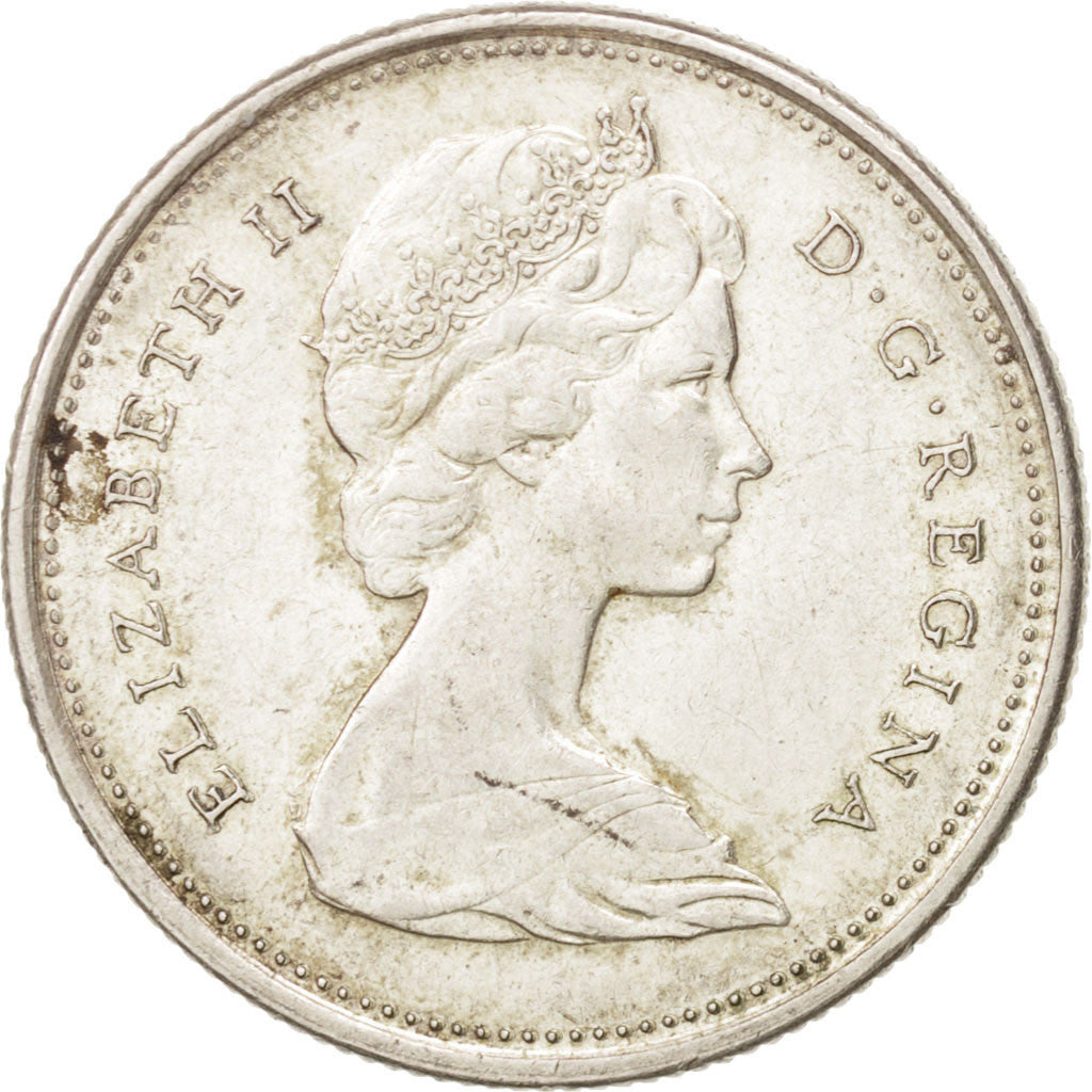 Canada, Elizabeth II, 25 Cents, 1967, Royal Canadian Mint, Ottawa, SUP, Argen...