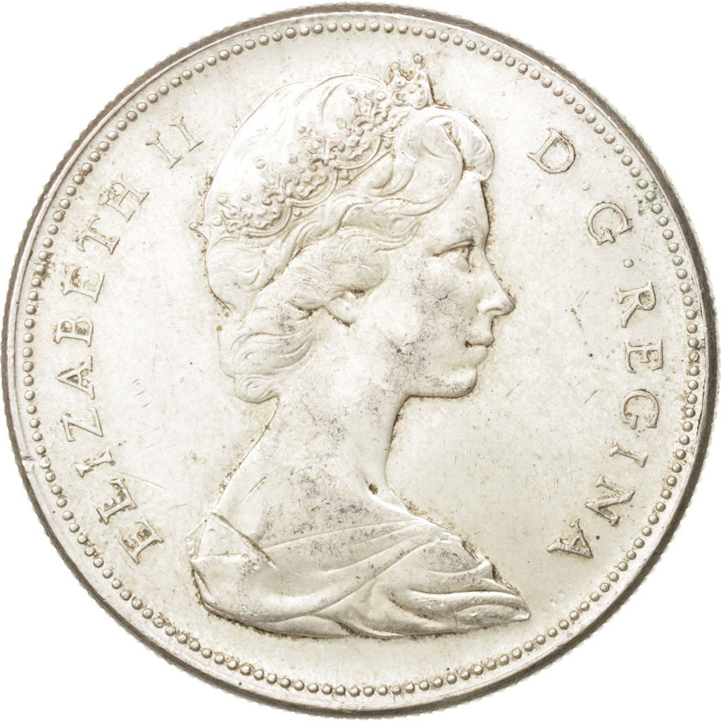 Coin, Canada, Elizabeth II, Dollar, 1967, Royal Canadian Mint, Ottawa