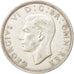 Moneda, Gran Bretaña, George VI, 1/2 Crown, 1944, London, EBC+, Plata, KM:856