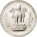INDIA-REPUBLIC, Rupee, 1974, Mumbai, Bombay, MS(63), Nickel, KM:75.2