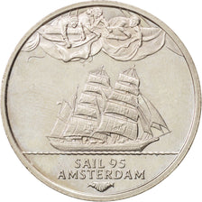 Netherlands, Beatrix, 2 ECU, 1995, Utrecht, MS(60-62), Copper-nickel, KM:94