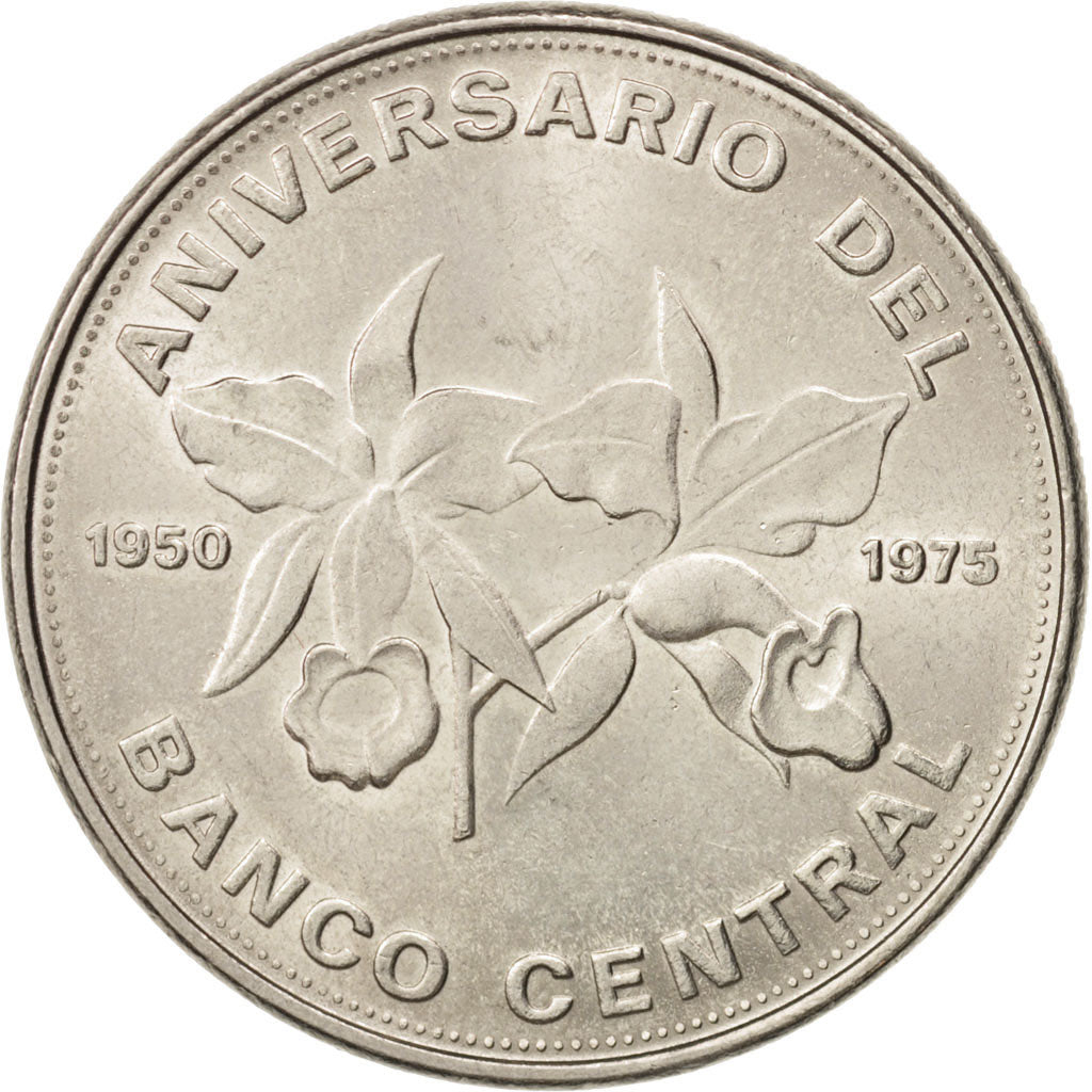 Costa Rica, 1975, 20 Colones, MS(63), Nickel, 36