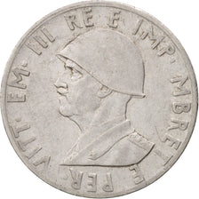 Albania, Vittorio Emanuele III, 0.50 Lek, 1940, Rome, TTB+, Stainless Steel,...