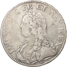 France, Louis XV, Écu aux branches d'olivier, Ecu, 1726, Paris, VF(30-35)