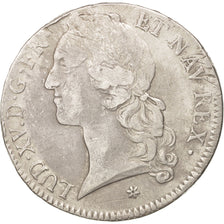 France, Ecu, 1747, Caen, TB+, Argent, Gadoury:322