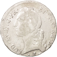 France, Louis XV, Écu de Béarn au bandeau, Ecu, 1768, Pau, EF(40-45), Silver