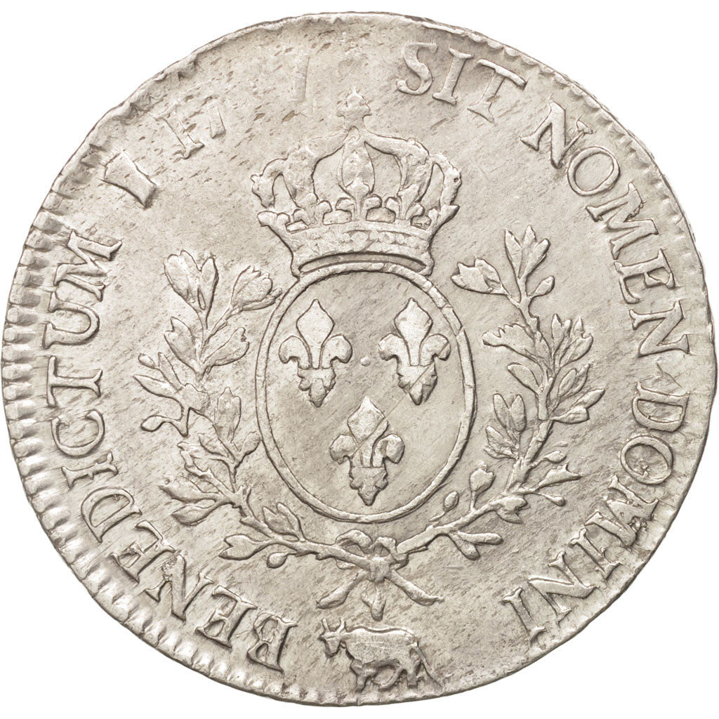 Coin, France, Louis XV, Écu de Béarn au bandeau, Ecu, 1767, Pau, VF(30-35)