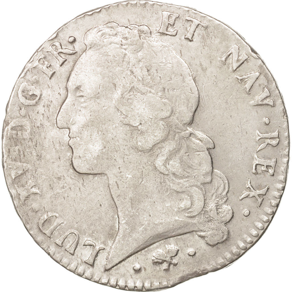 Moneta, Francia, Louis XV, Écu au bandeau, Ecu, 1767, Bayonne, MB+, Argento