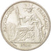 INDOCINA FRANCESE, 50 Cents, 1936, Paris, BB+, Argento, KM:4a.2